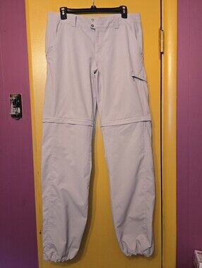 Columbia Women's Tan Convertible Zip-Off Straight-Leg Pants
